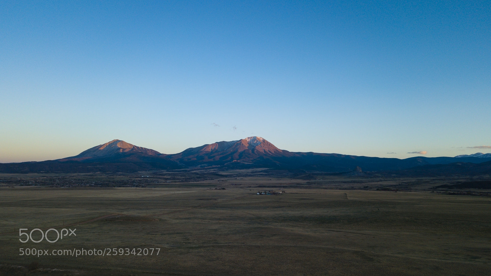 DJI FC220 sample photo. Spanish peaks photography