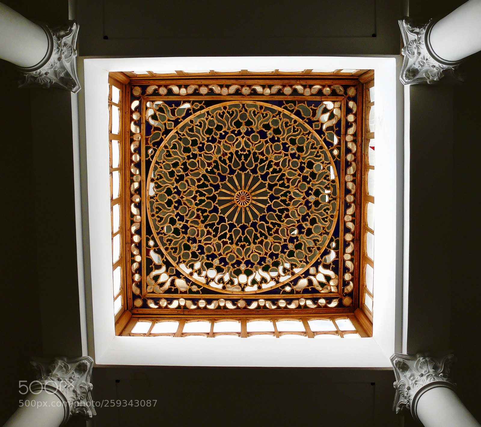 Panasonic DMC-FZ50 sample photo. Roof of constitutional history photography