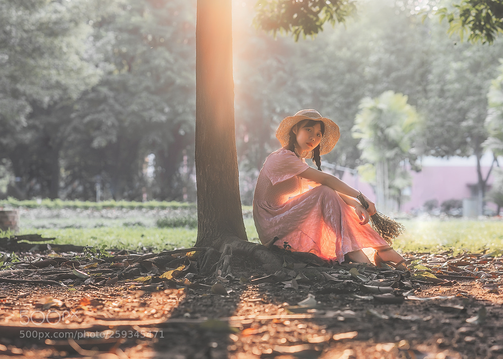 Sony a7R III sample photo. Flower girl photography