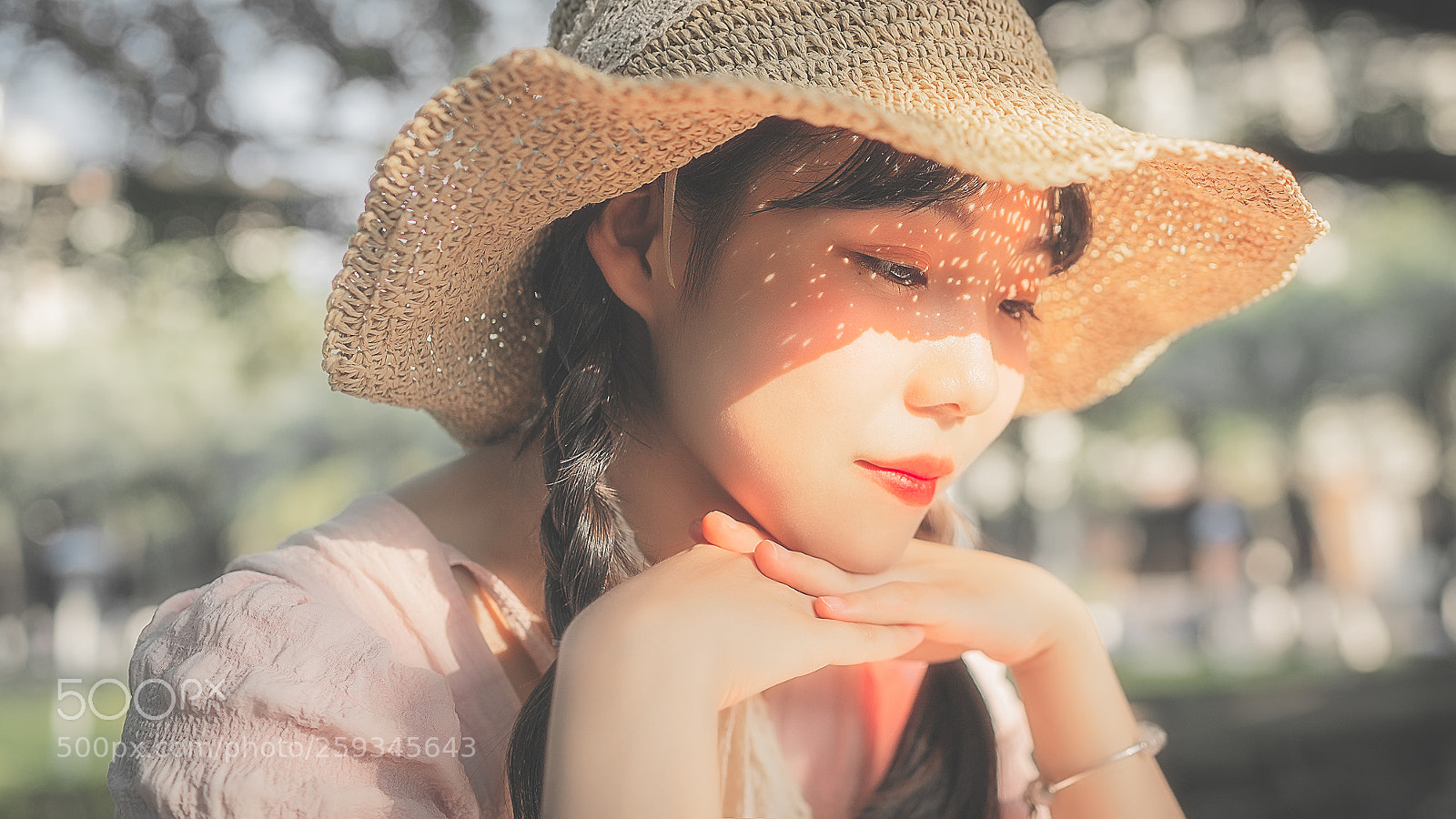 Sony a7R III sample photo. Flower girl photography