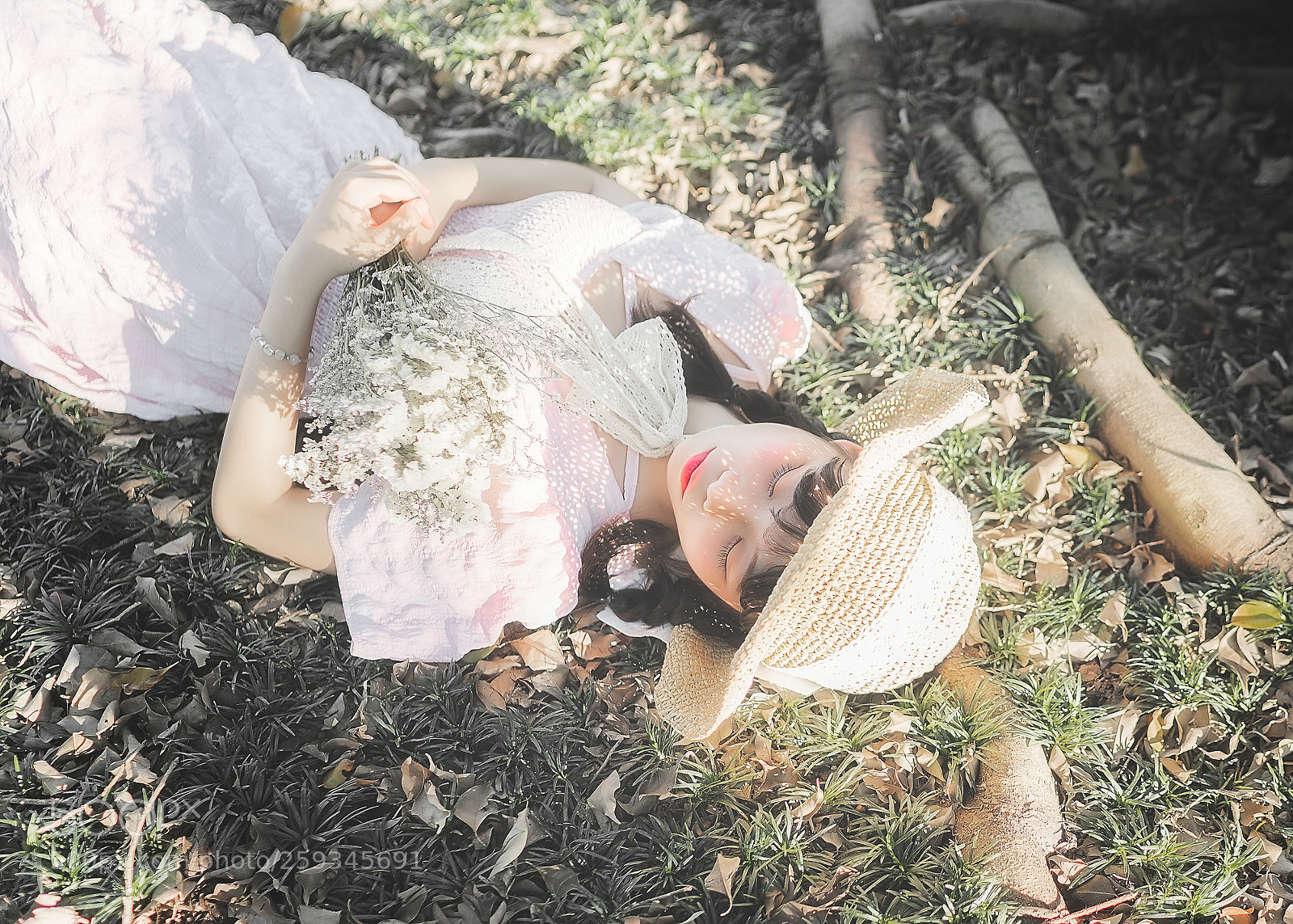 Sony a7R III sample photo. Flower girl photography