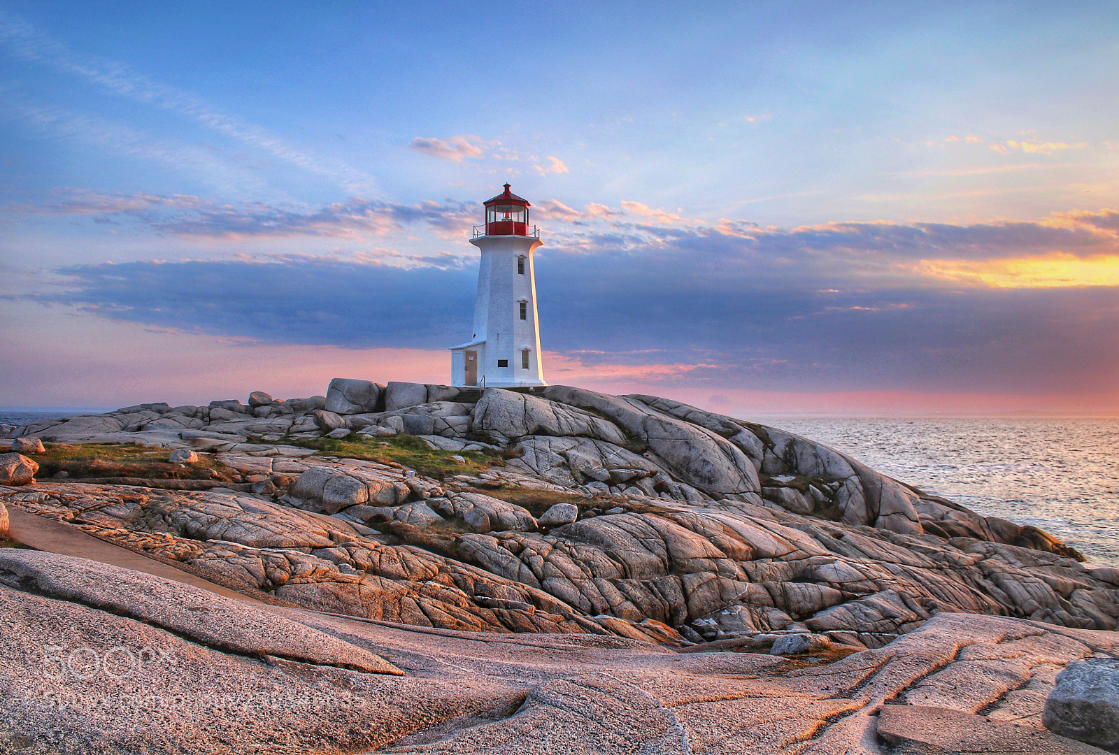Canon EOS 80D sample photo. Peggy’s cove lighthouse photography