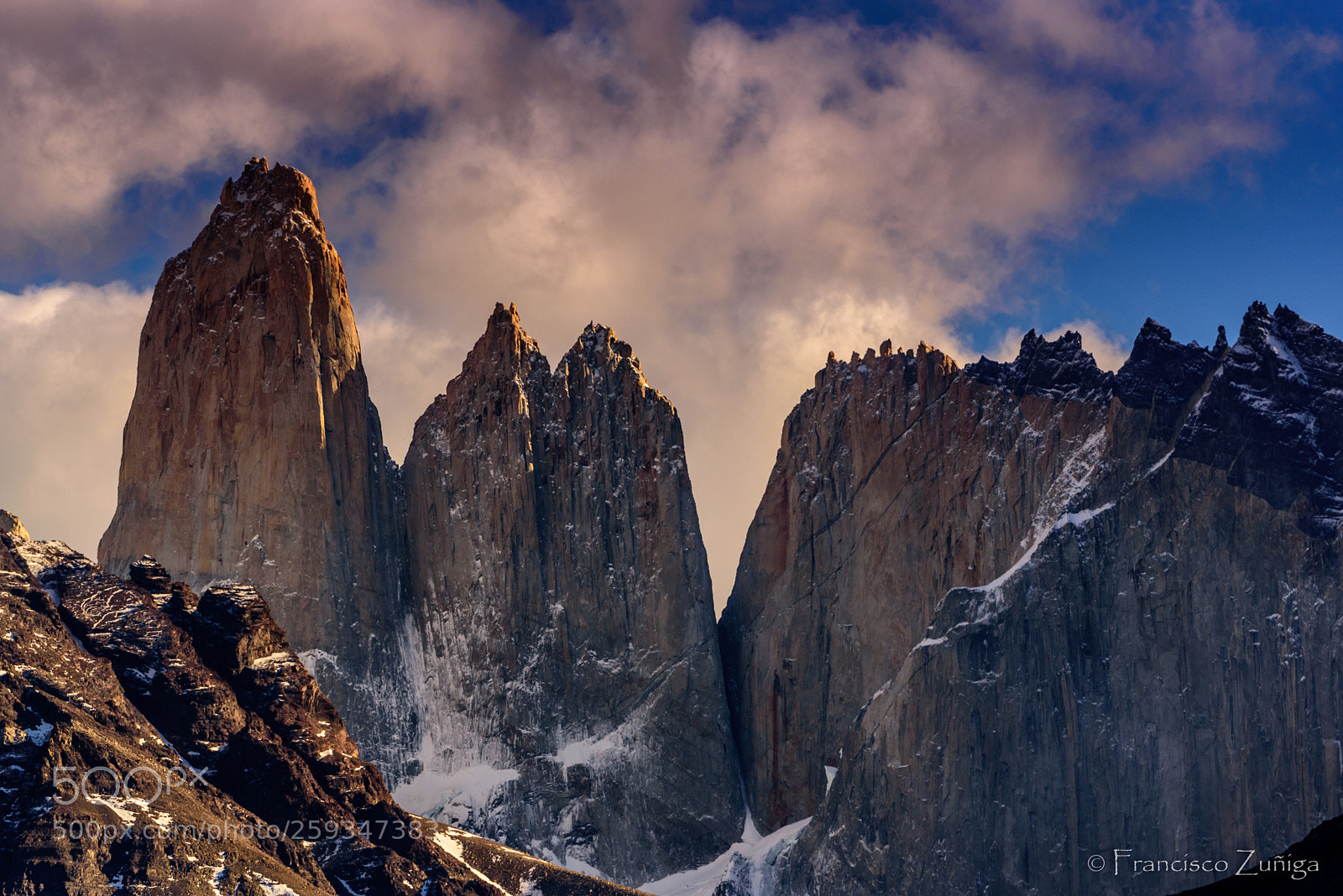 Nikon D750 sample photo. Los cuernos.torres del paine,chile photography