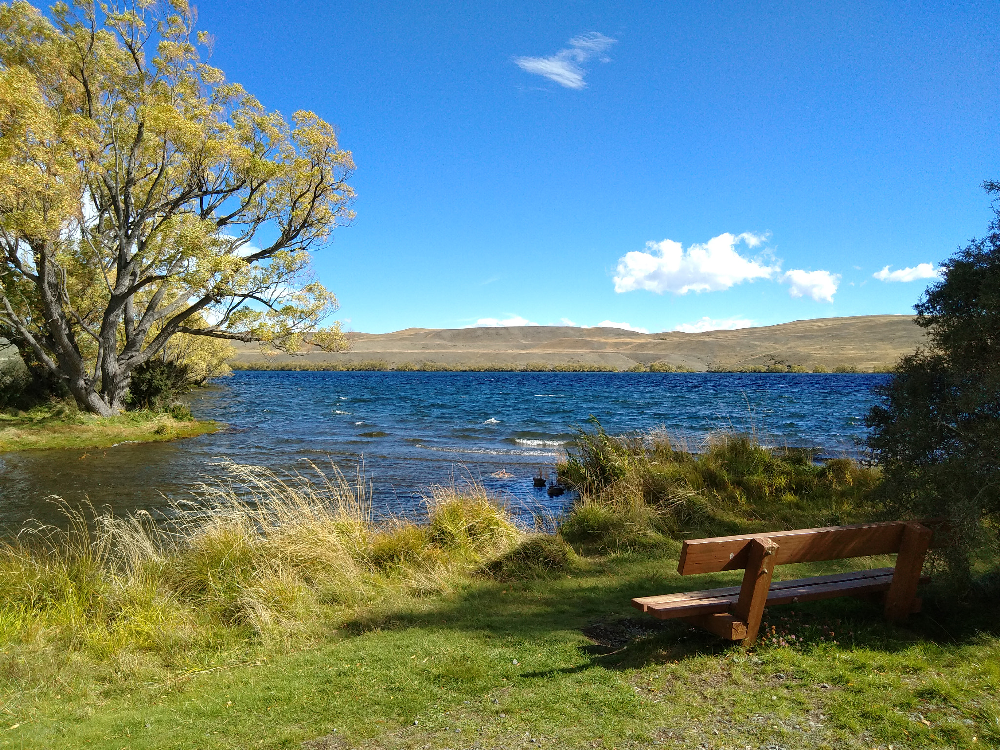 ASUS ZenFone 4 Selfie (ZD553KL) sample photo. Lake alexandrina - new zealand photography