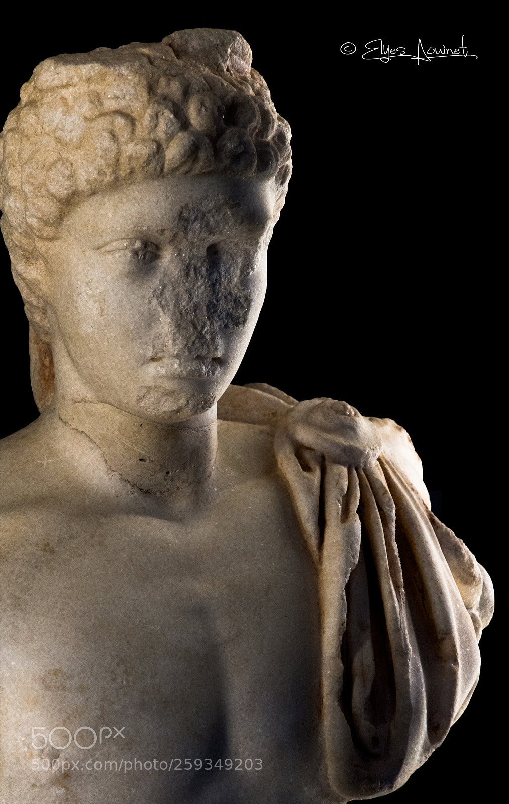 Nikon D300 sample photo. Sculpture romain photography