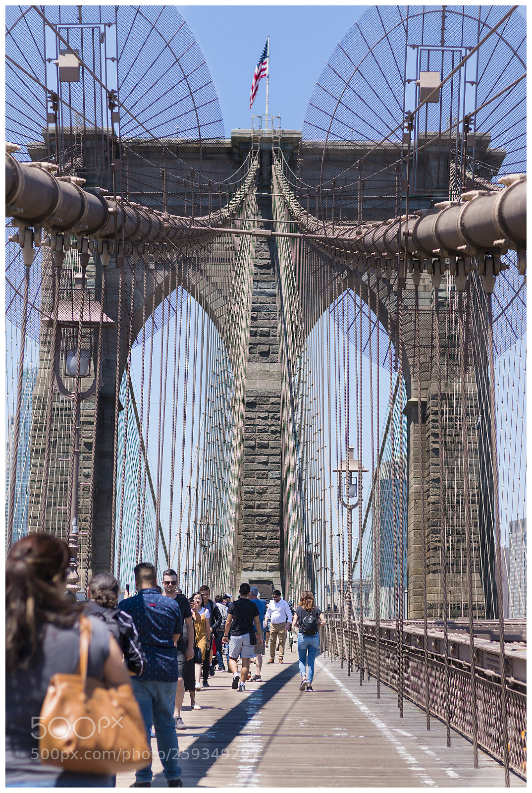 Canon EOS 70D sample photo. Brooklyn bridge photography