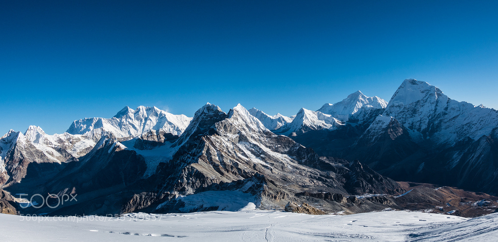 Sony Cyber-shot DSC-RX100 IV sample photo. Everest from mera at photography