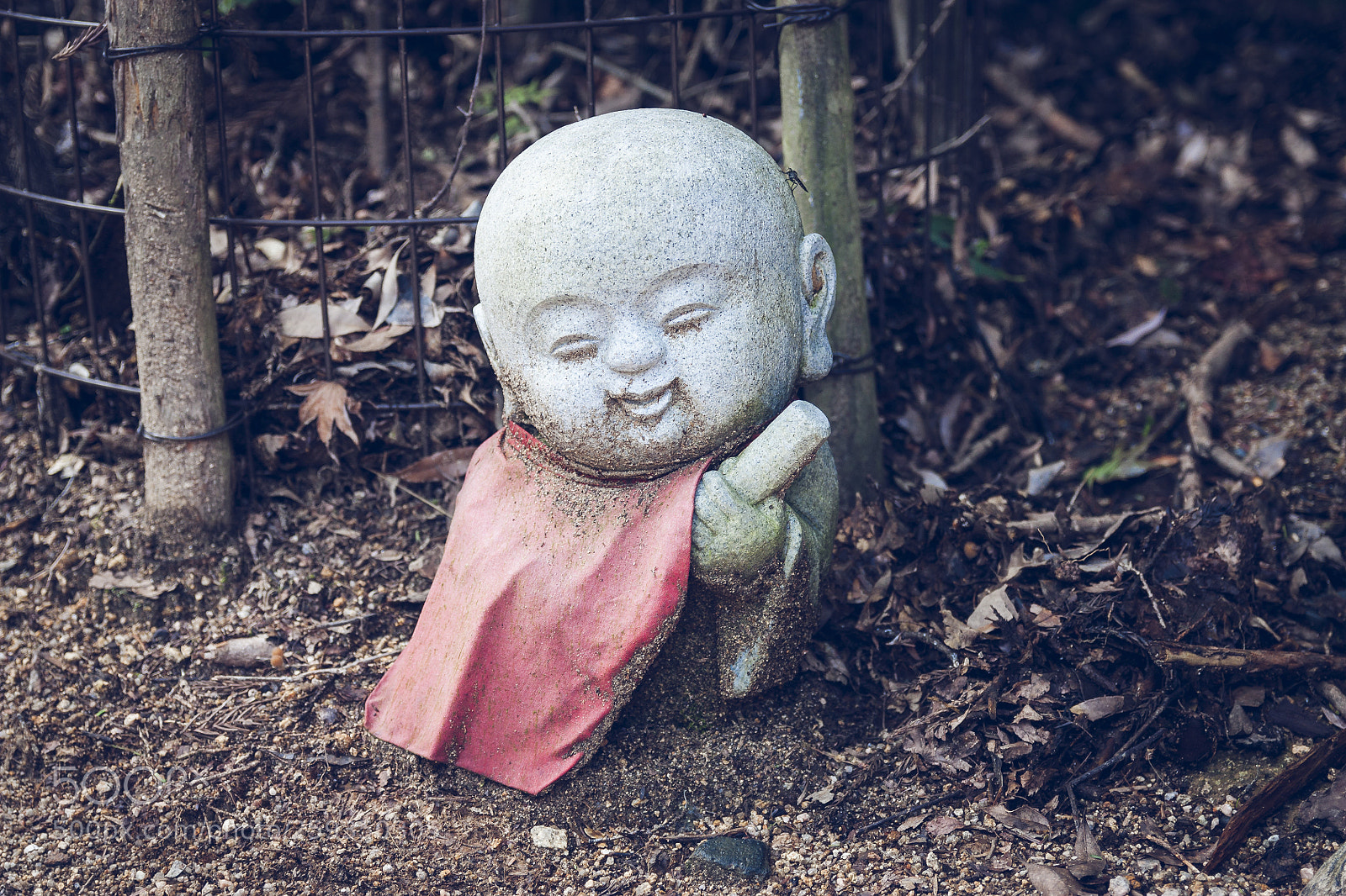 Canon EOS 450D (EOS Rebel XSi / EOS Kiss X2) sample photo. Jizo statue at miyajima photography