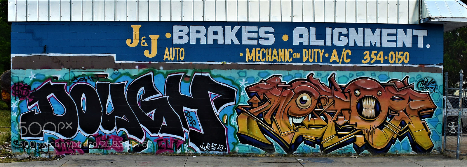 Nikon D3400 sample photo. Street art san antonio photography