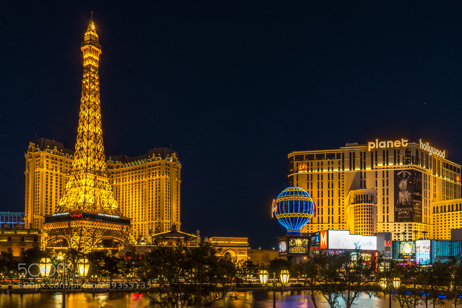 Sony a6000 sample photo. Las vegas by night photography