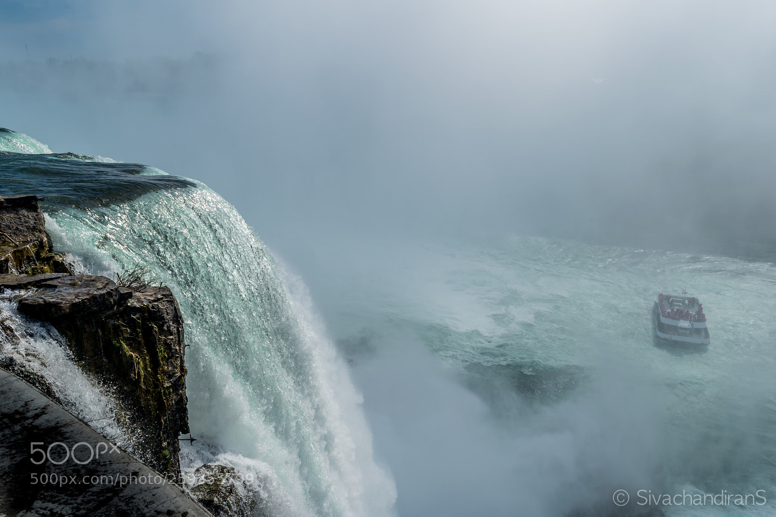 Nikon D5500 sample photo. Niagara falls photography