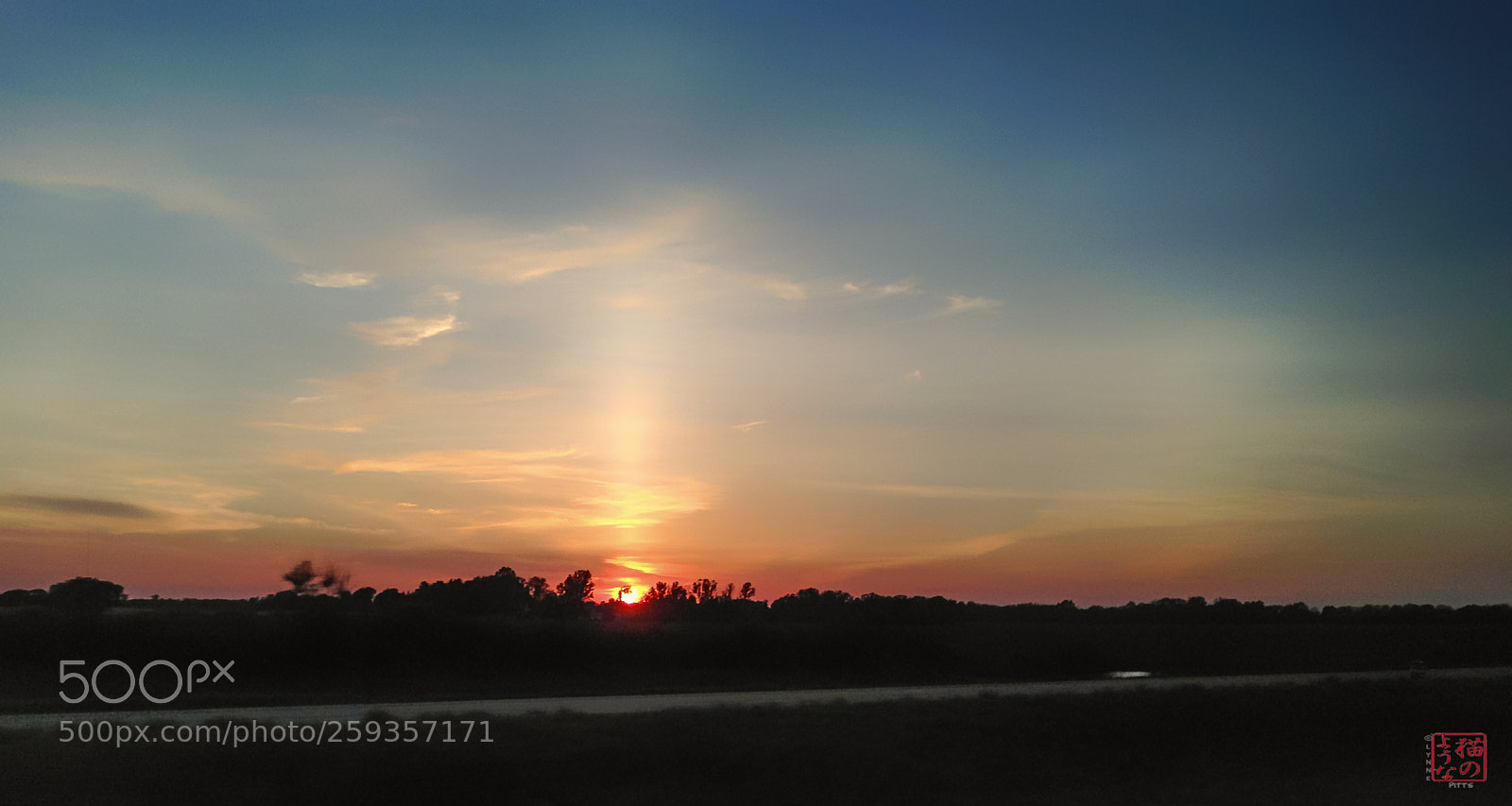 Apple iPhone 5 sample photo. 23 may sunset pillar photography