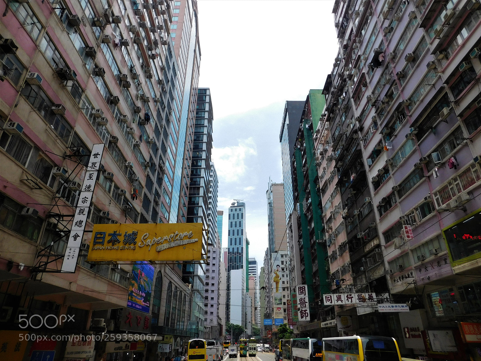 Nikon Coolpix L840 sample photo. Tram through central, hong photography