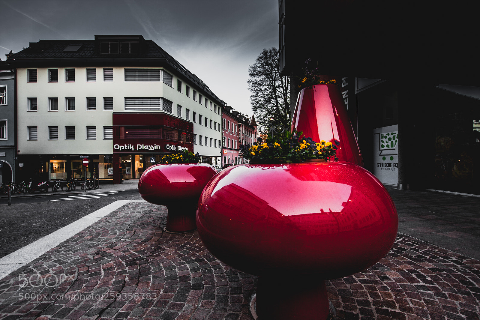 Canon EOS 40D sample photo. Vases in villain photography