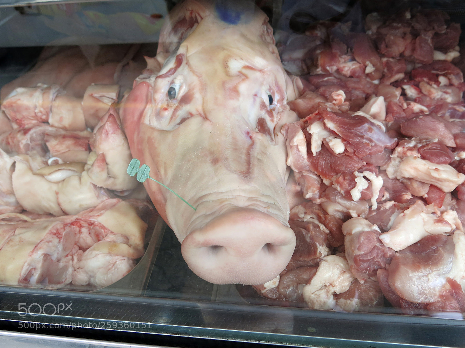 Canon PowerShot G15 sample photo. Butcher shop photography