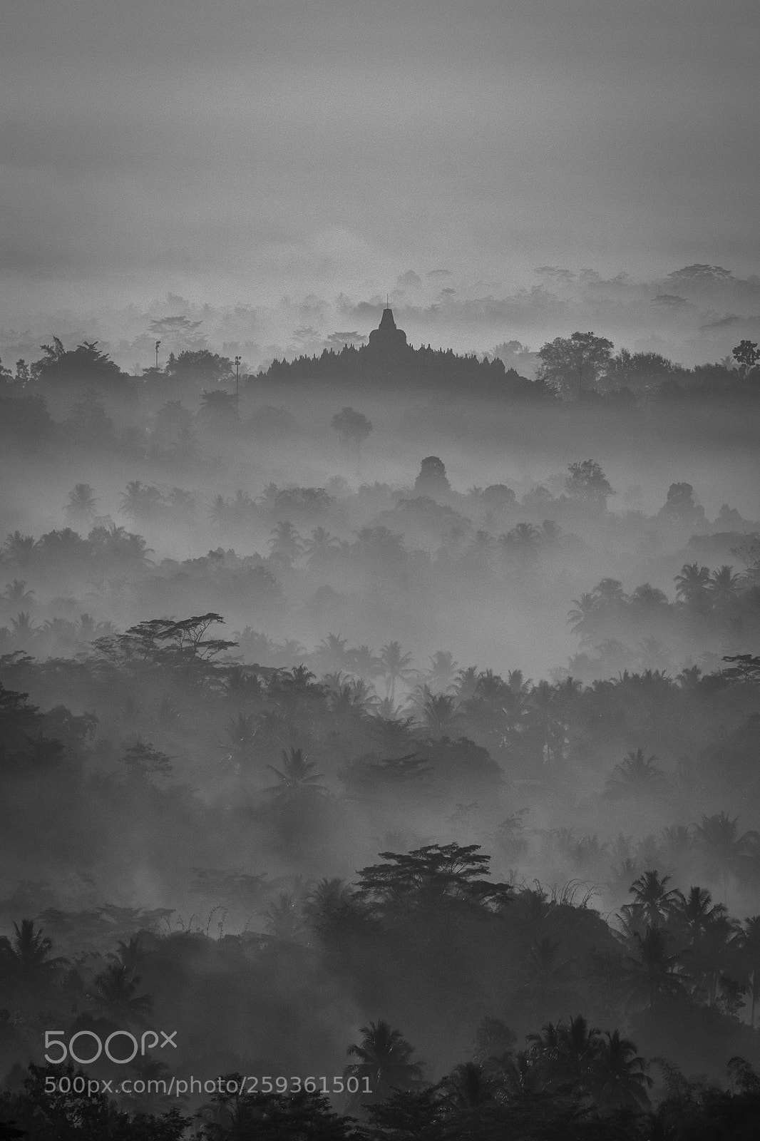 Fujifilm X-T1 sample photo. Borobudur temple photography
