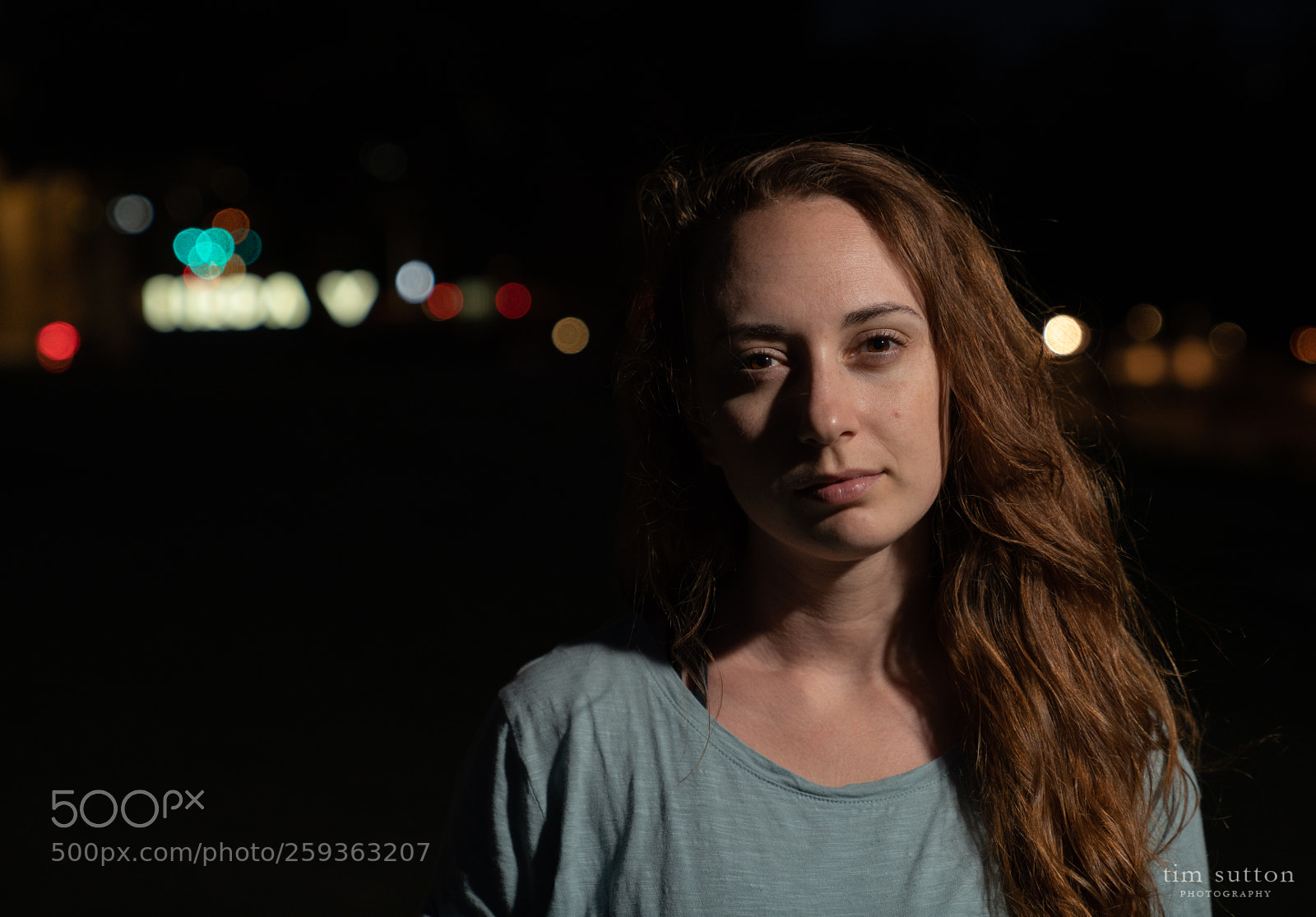 Sony a7R III sample photo. Toni night portrait photography