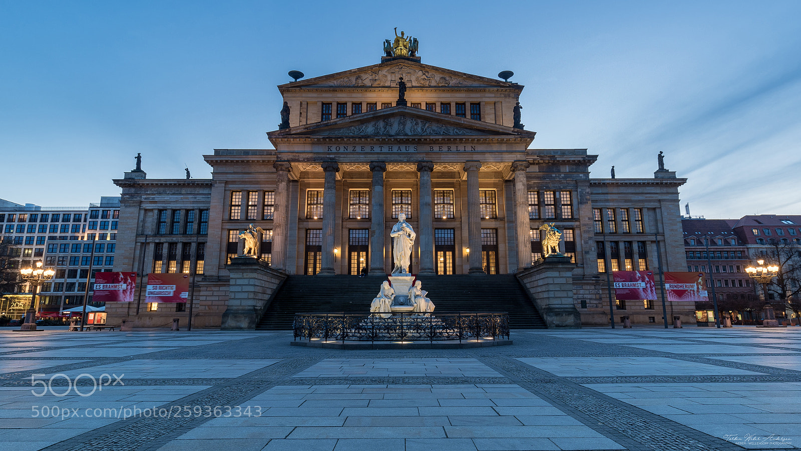 Canon EOS 6D sample photo. Konzerthaus berlin photography