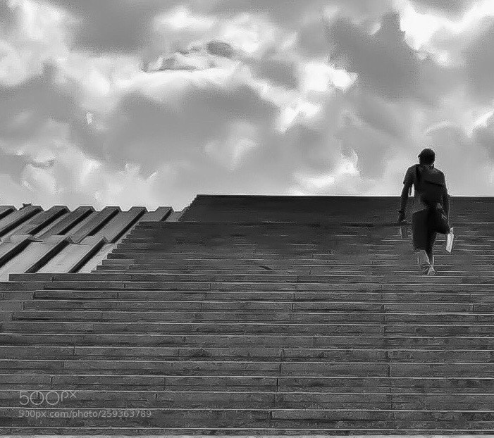 Nikon D5300 sample photo. Solitary ascent photography