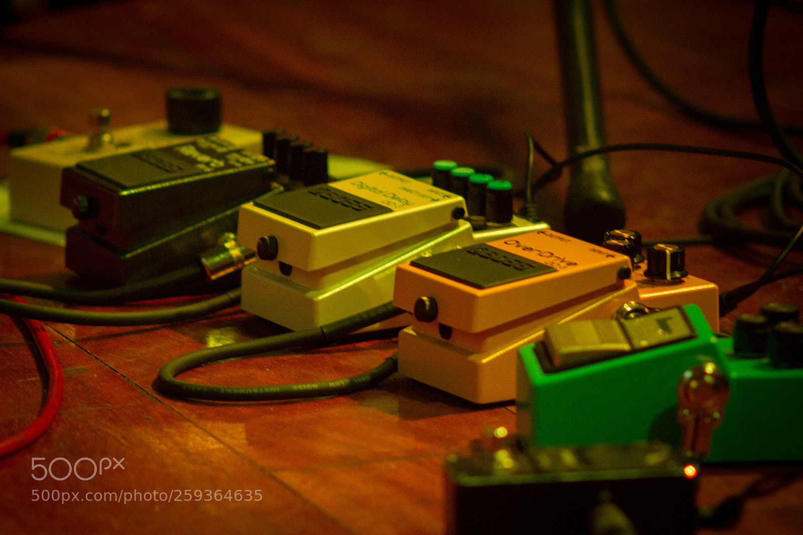 Canon EOS 7D sample photo. Pedalboard rock band photography