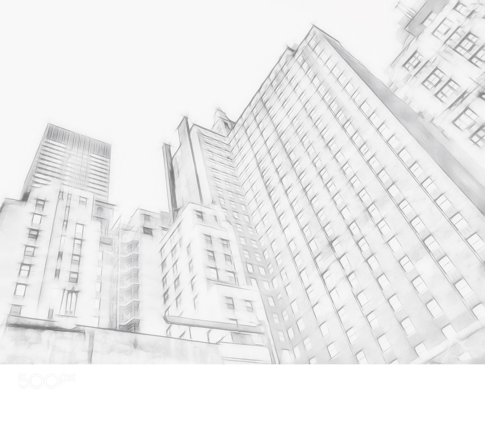 Apple iPhone 7 sample photo. City sketch photography