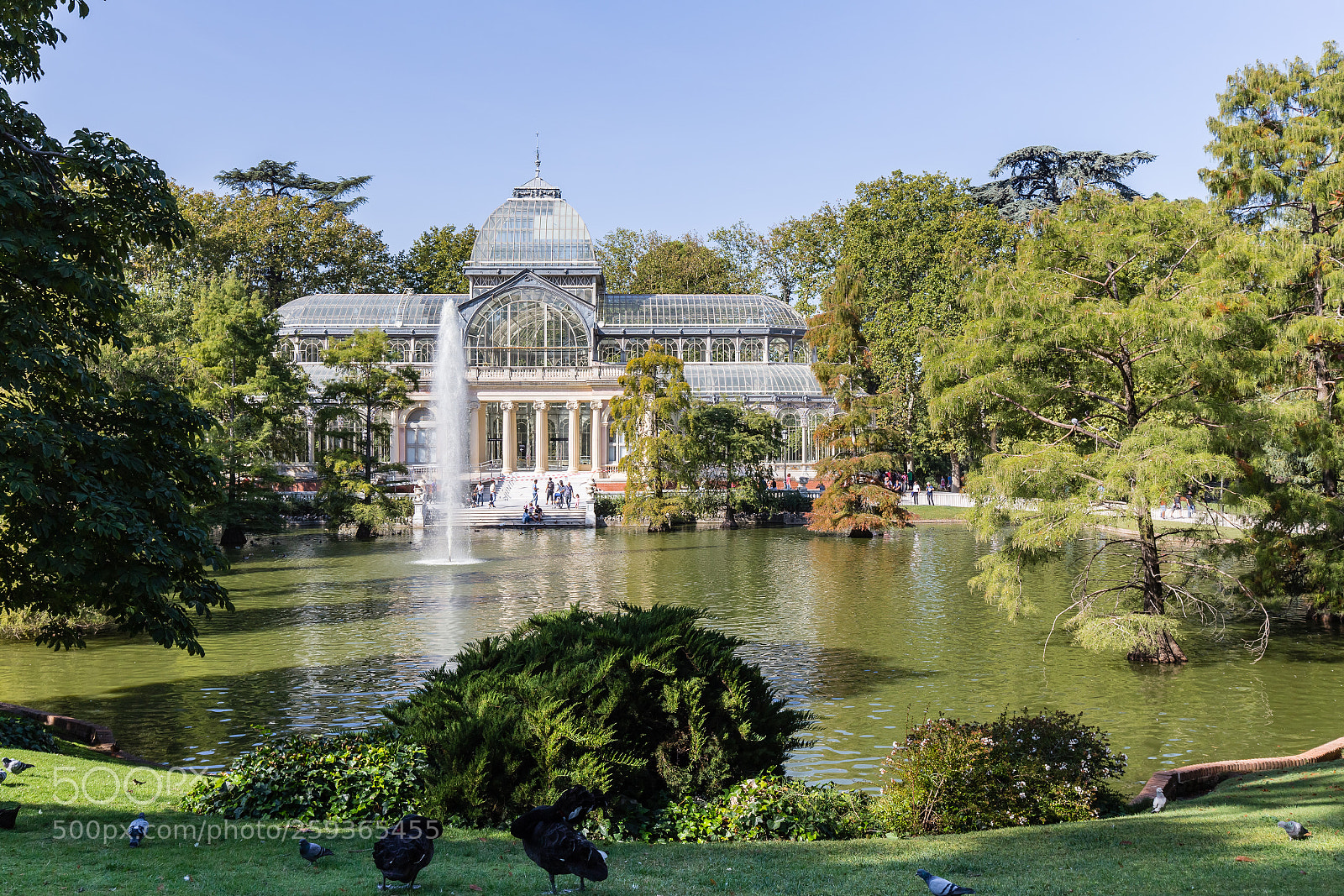 Canon EOS 6D sample photo. Crystal palace, in madrid photography