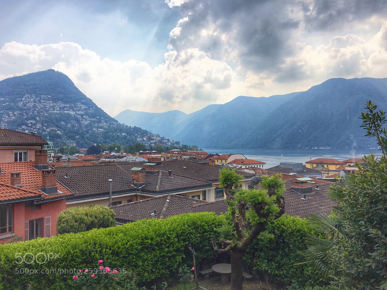 Apple iPhone 6s sample photo. Lugano view  photography