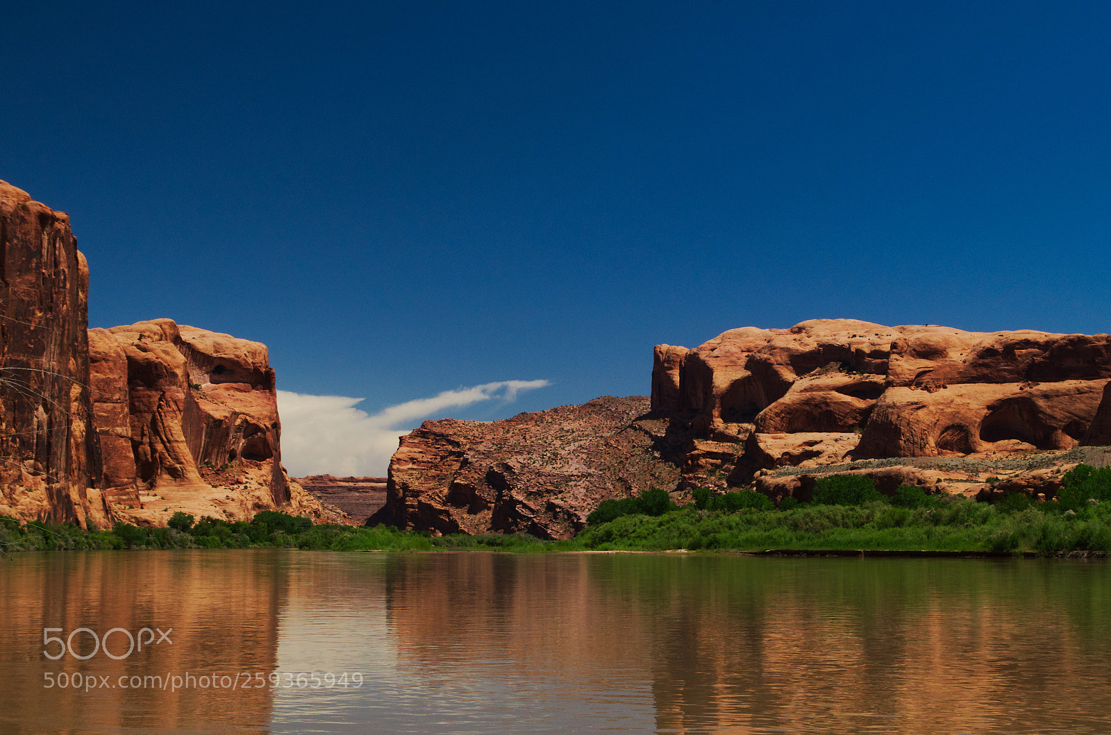 Pentax K-50 sample photo. Colorado river photography