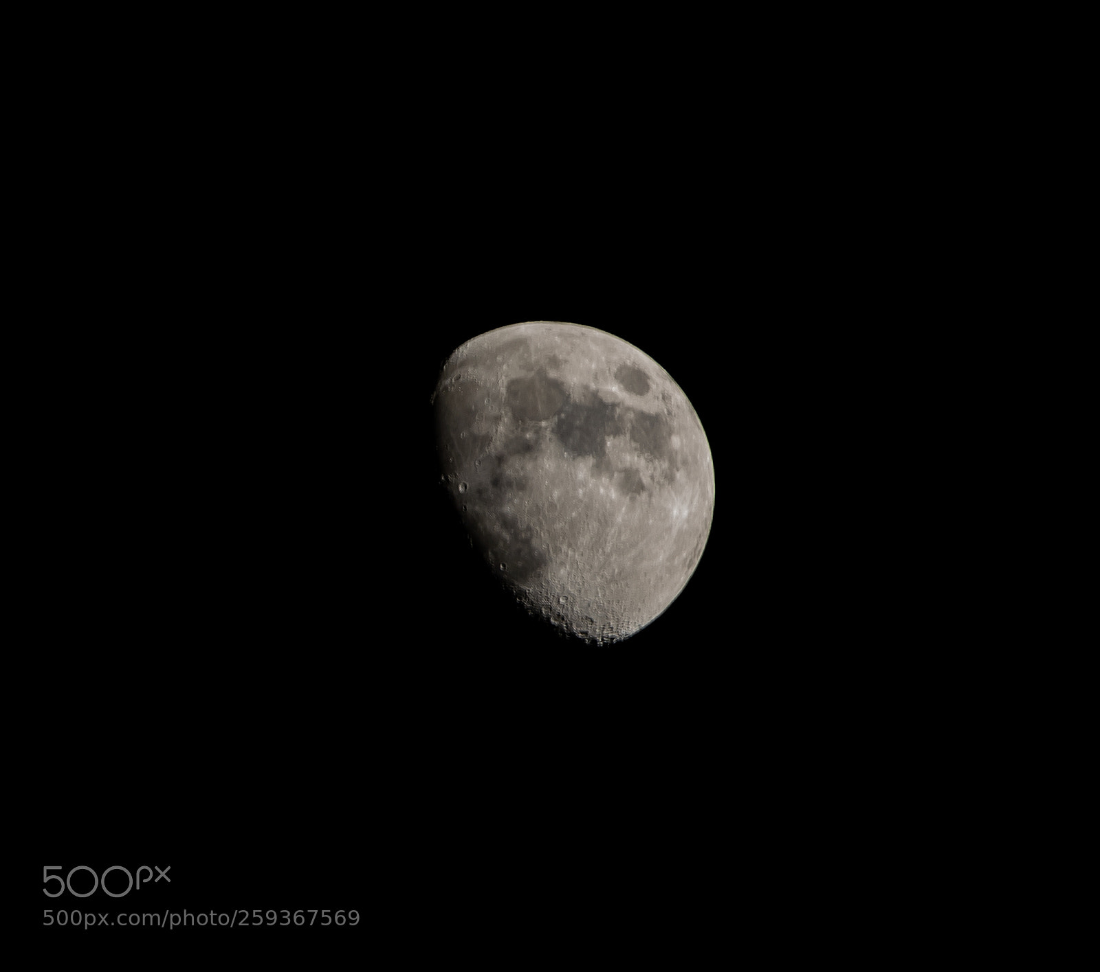 Nikon D5300 sample photo. Moon view photography