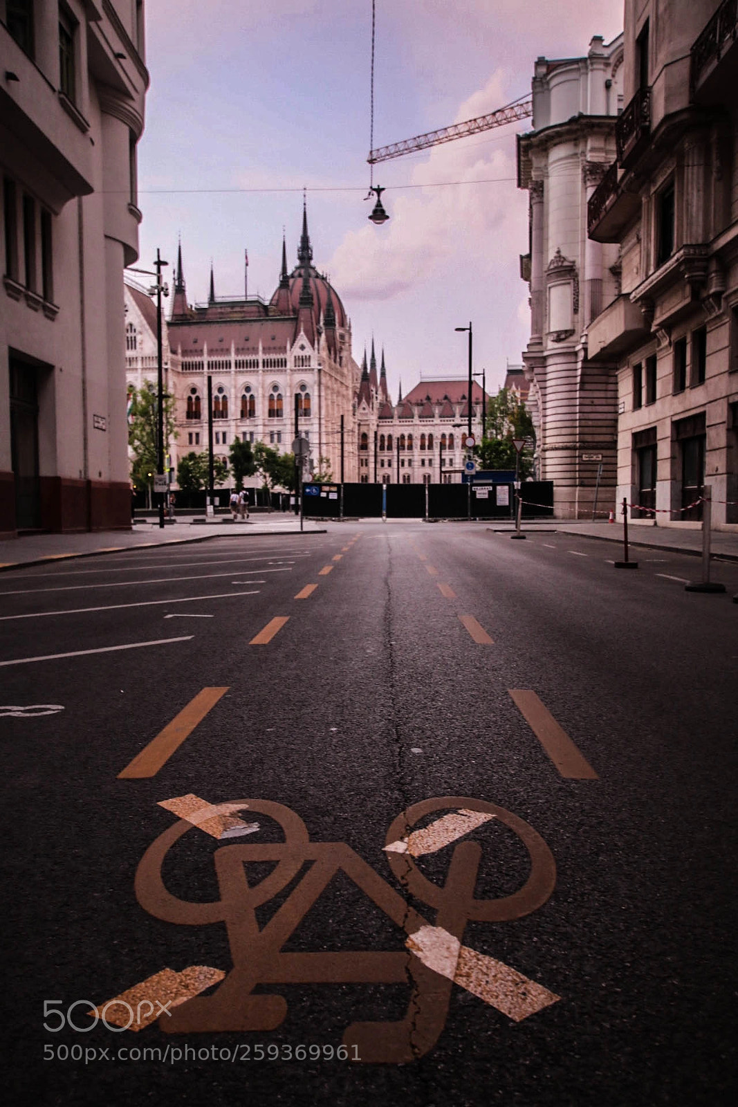 Canon EOS 70D sample photo. Bike lane photography