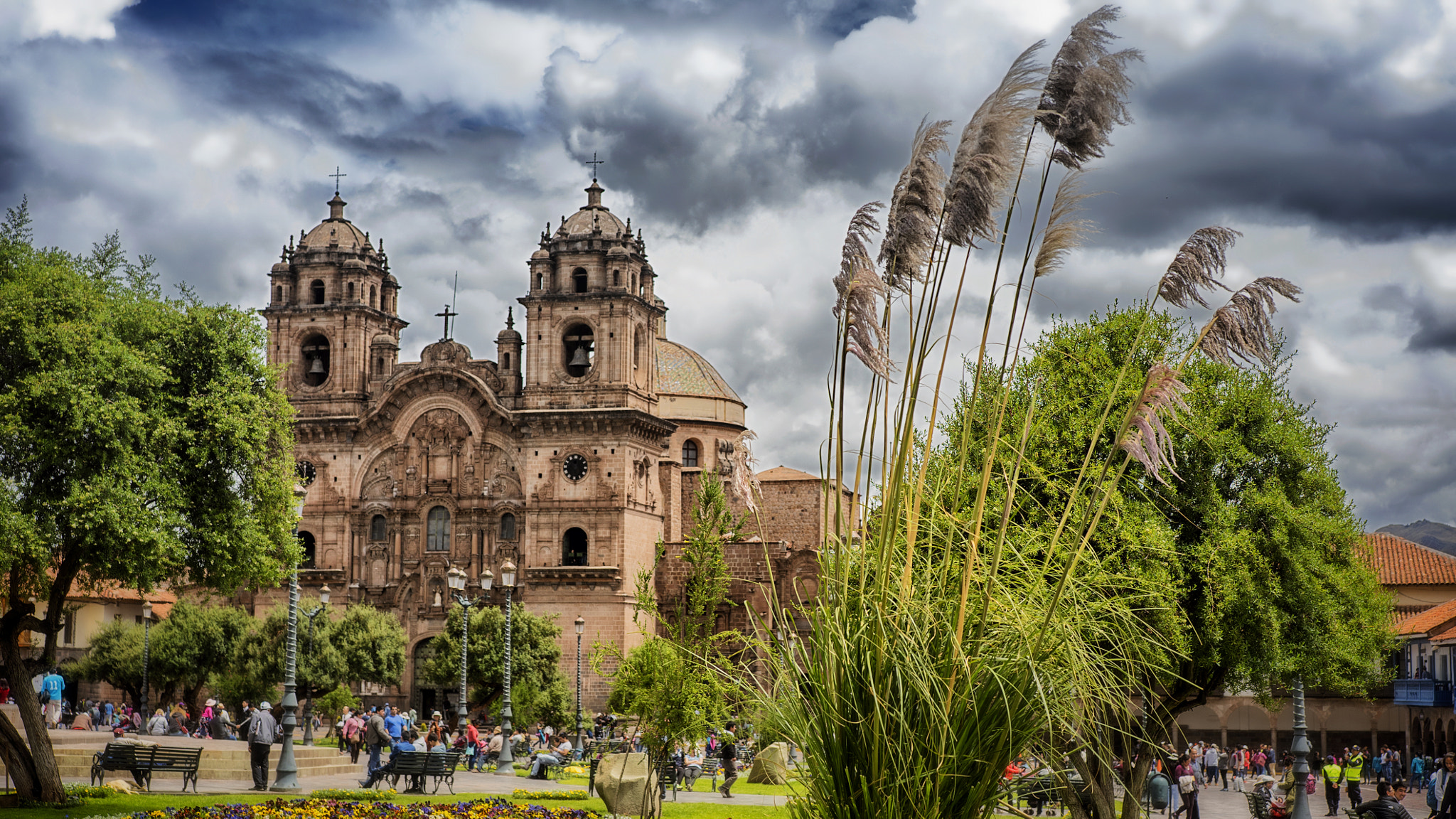 Sony a7S II sample photo. The main square in cuzco peru photography