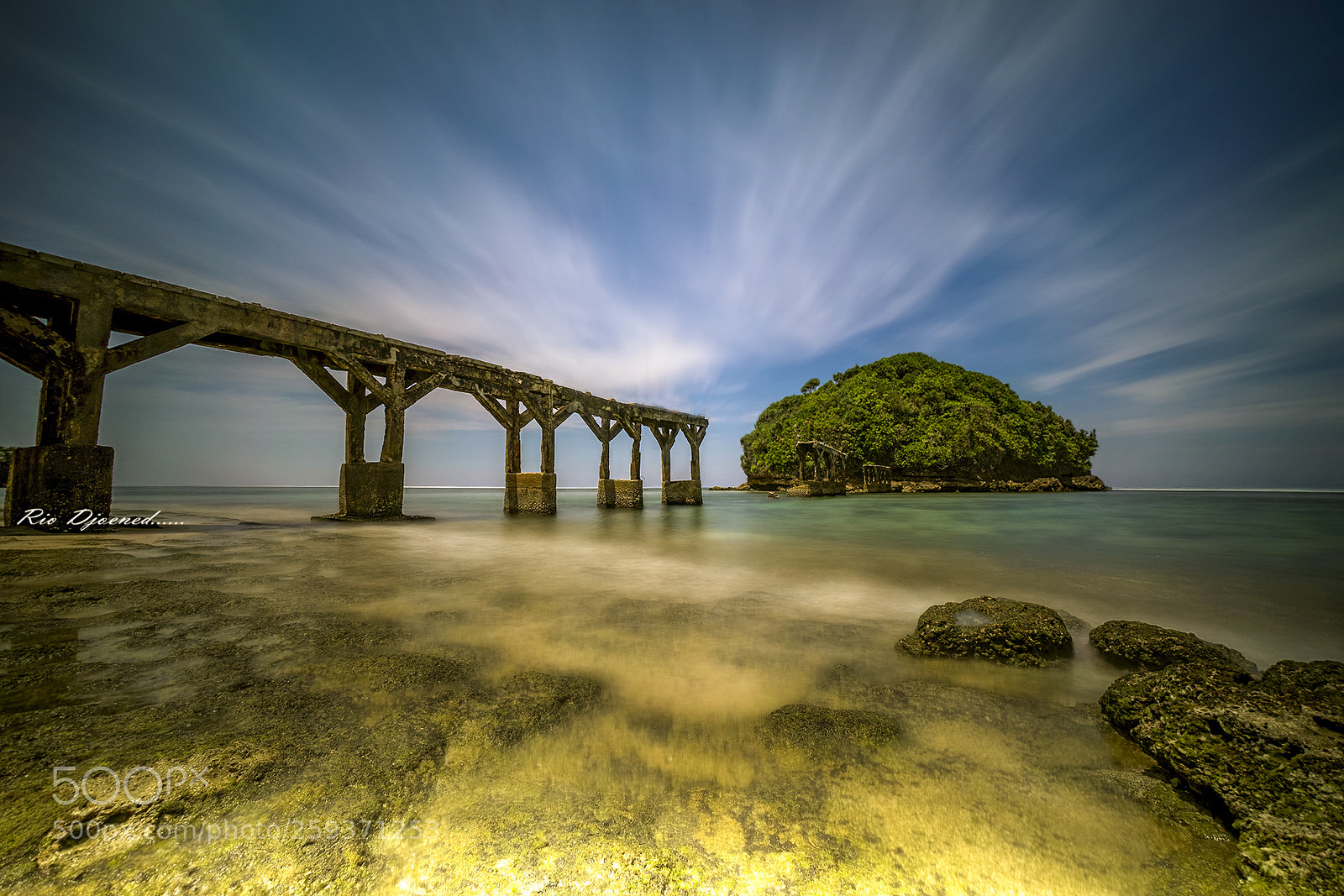 Sony a7 sample photo. Brokem bridge..... photography