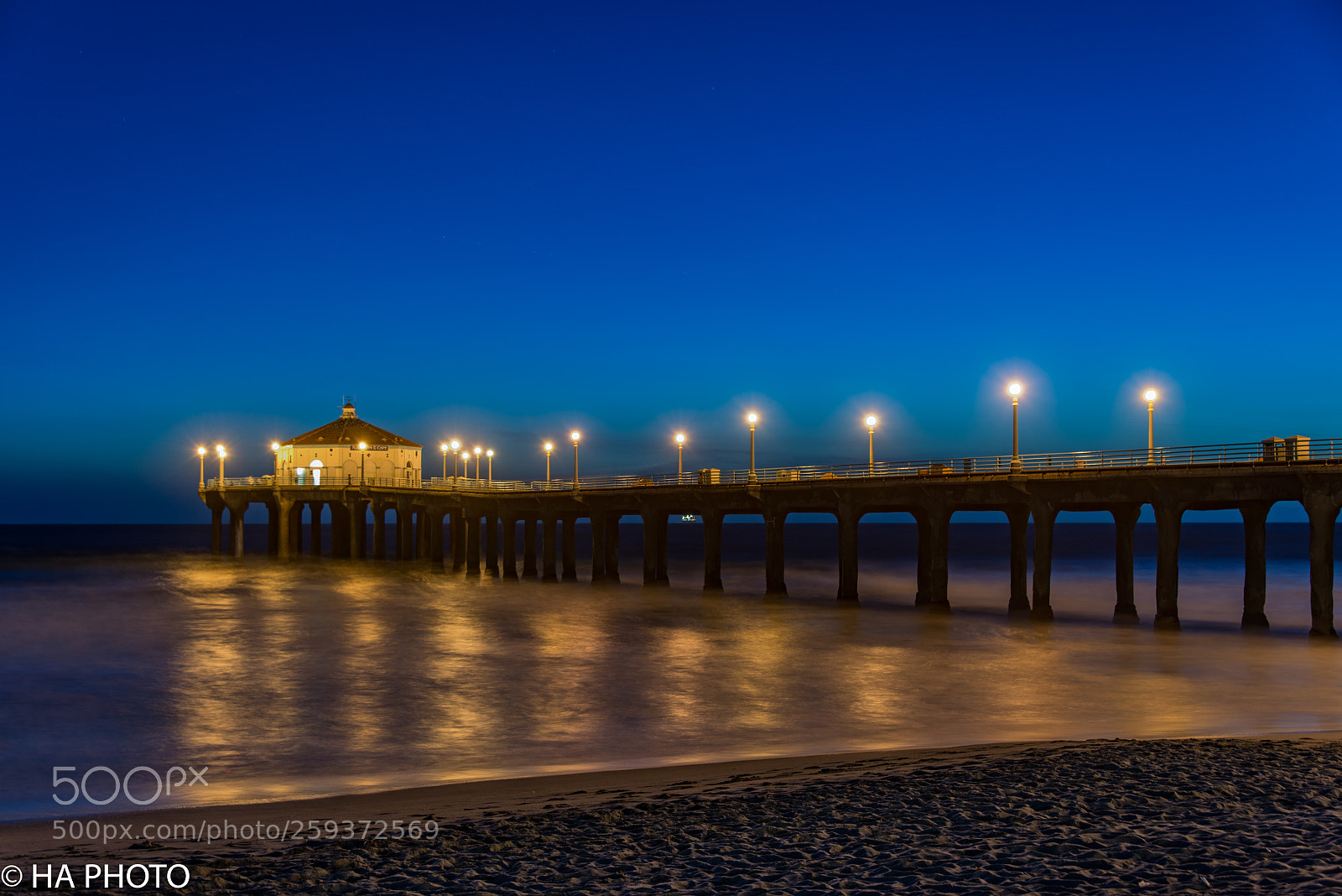 Nikon D800 sample photo. Manhattan beach pier photography