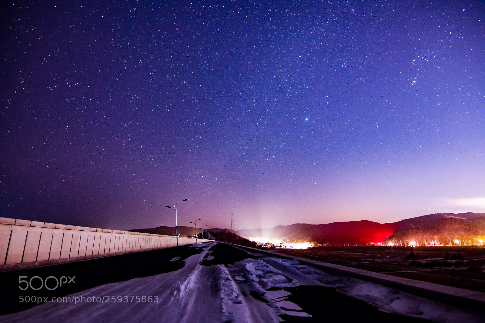 Canon EOS 70D sample photo. Starry hometown night photography