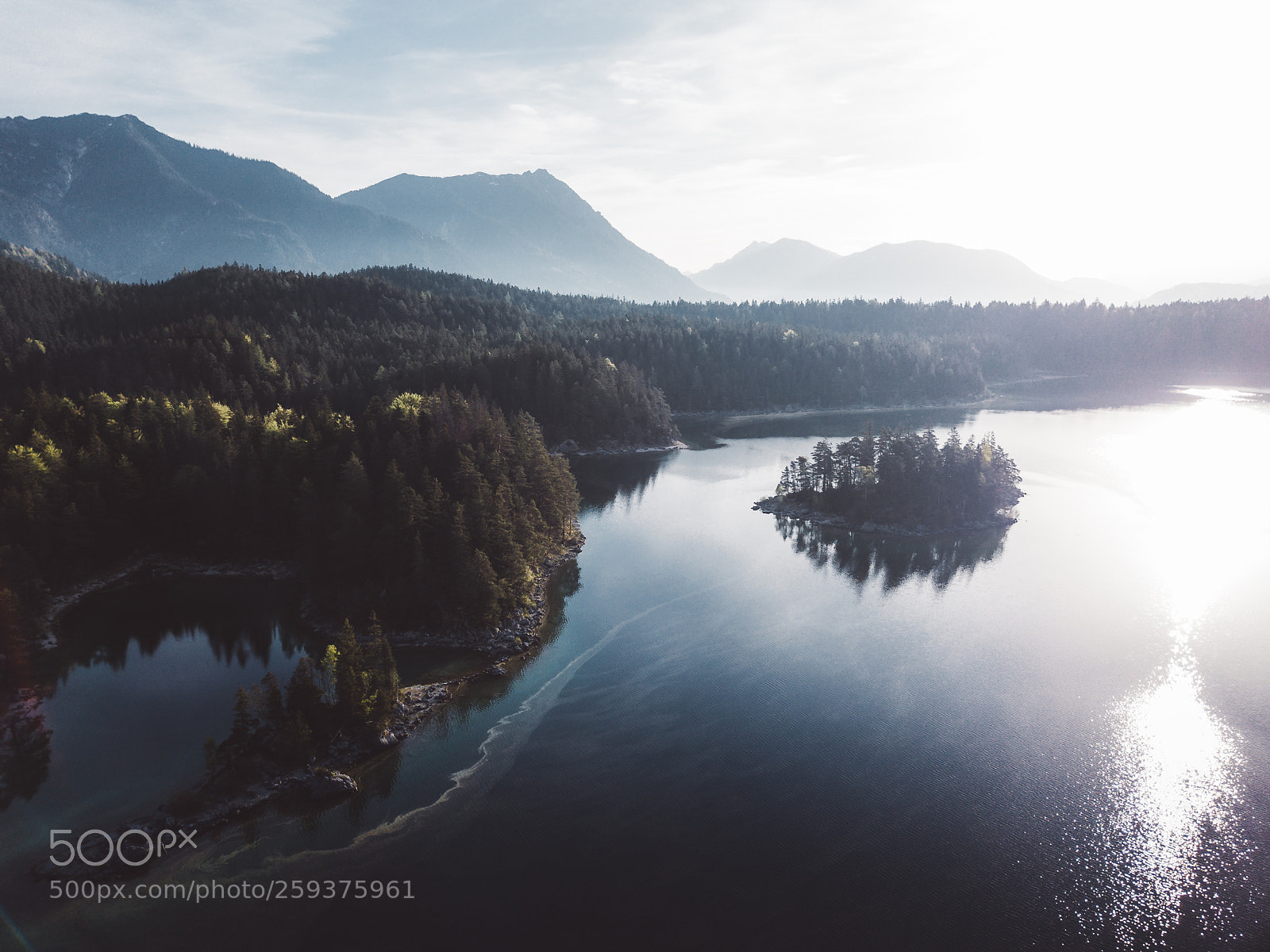 DJI FC220 sample photo. Eibsee, germany photography