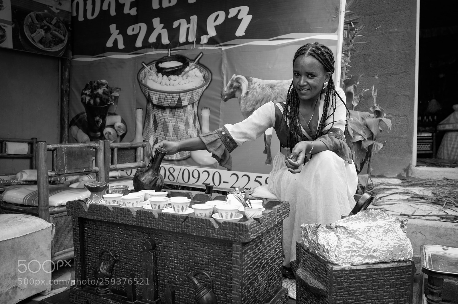 Fujifilm X-T2 sample photo. Making ethiopian coffee photography