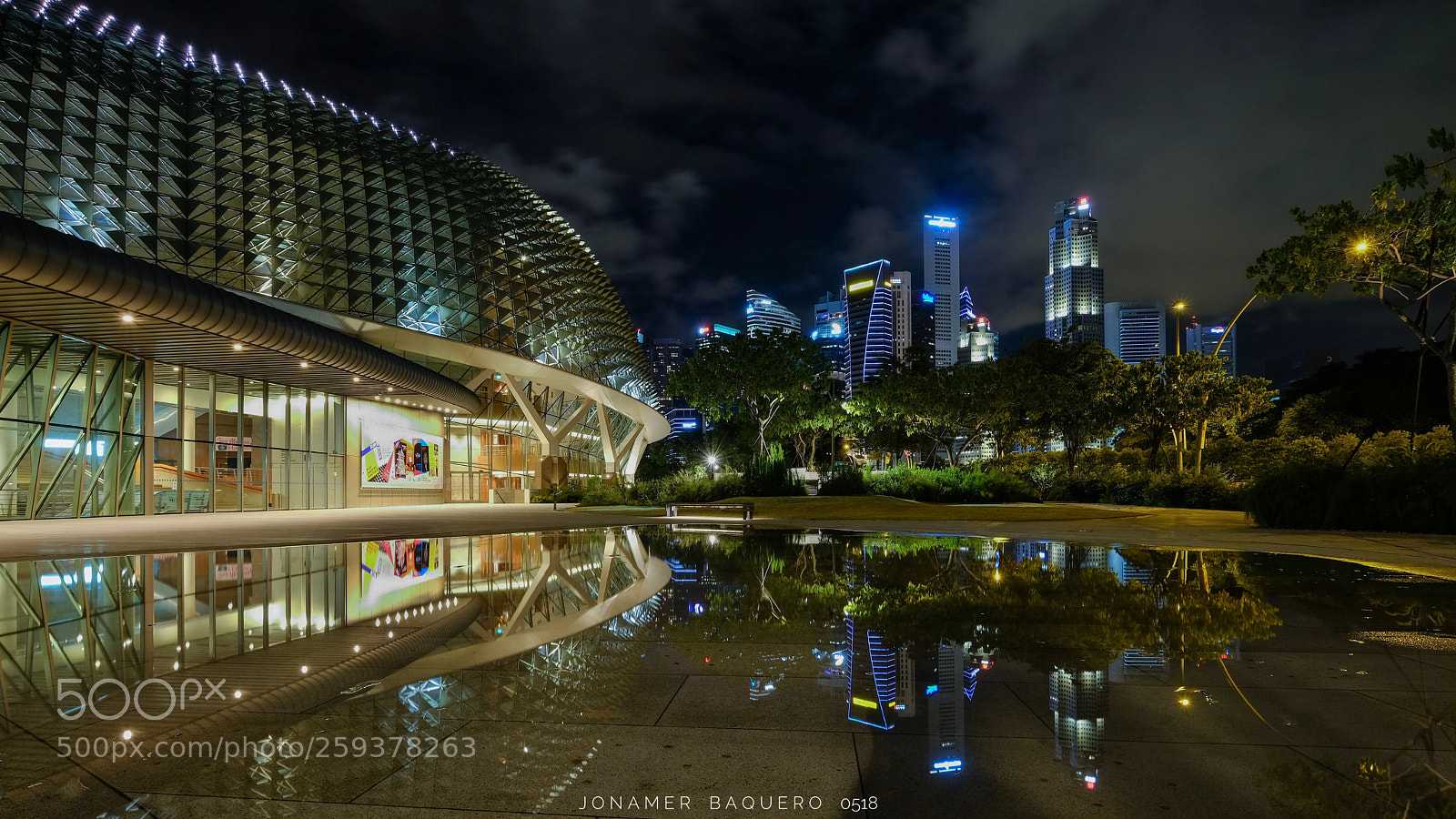 Fujifilm X-T2 sample photo. Esplanade singapore photography