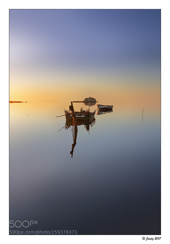 Canon EOS 7D sample photo. Amanecer entre barcas delta photography