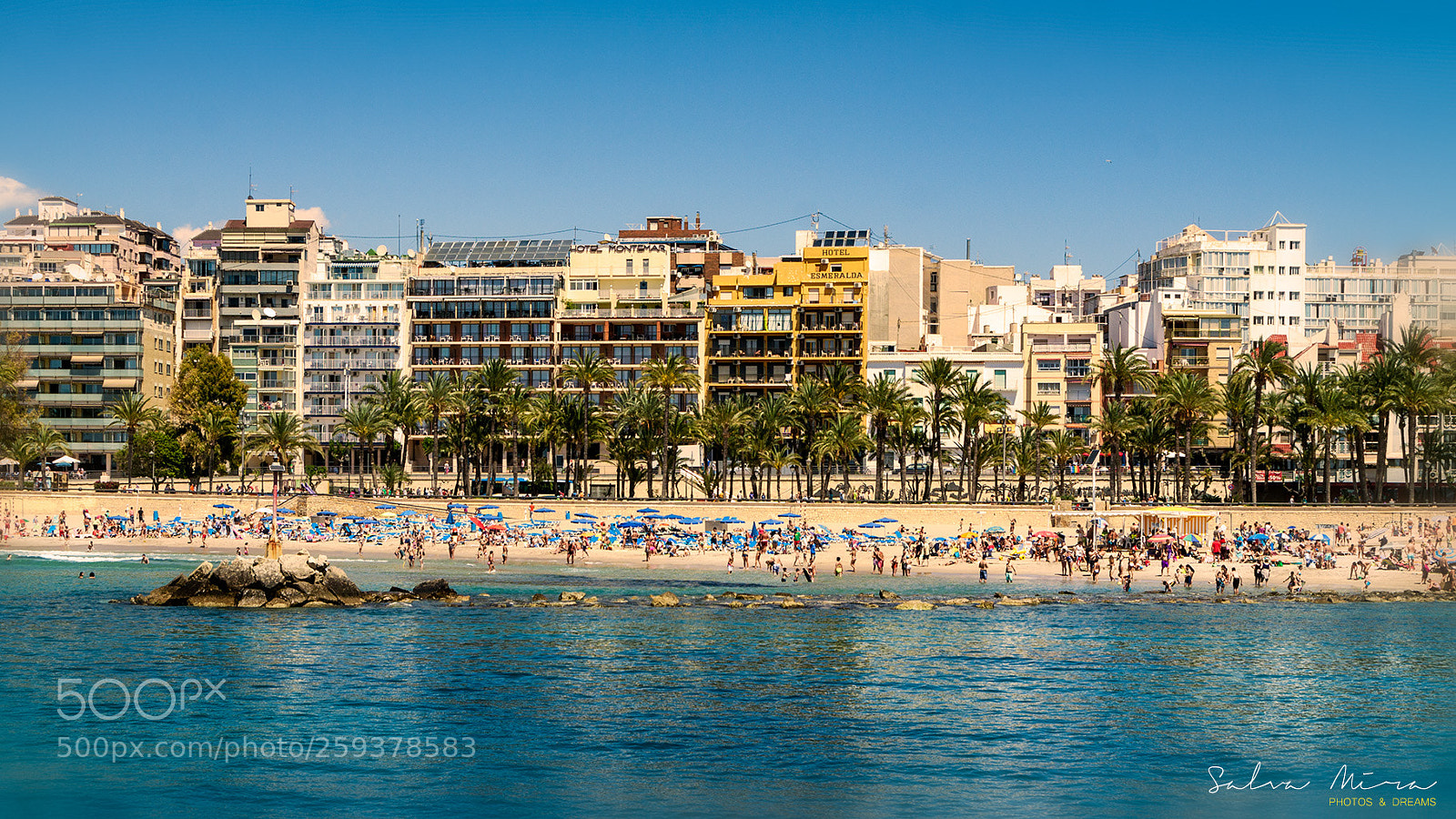 Canon EOS 50D sample photo. A postcard from benidorm photography
