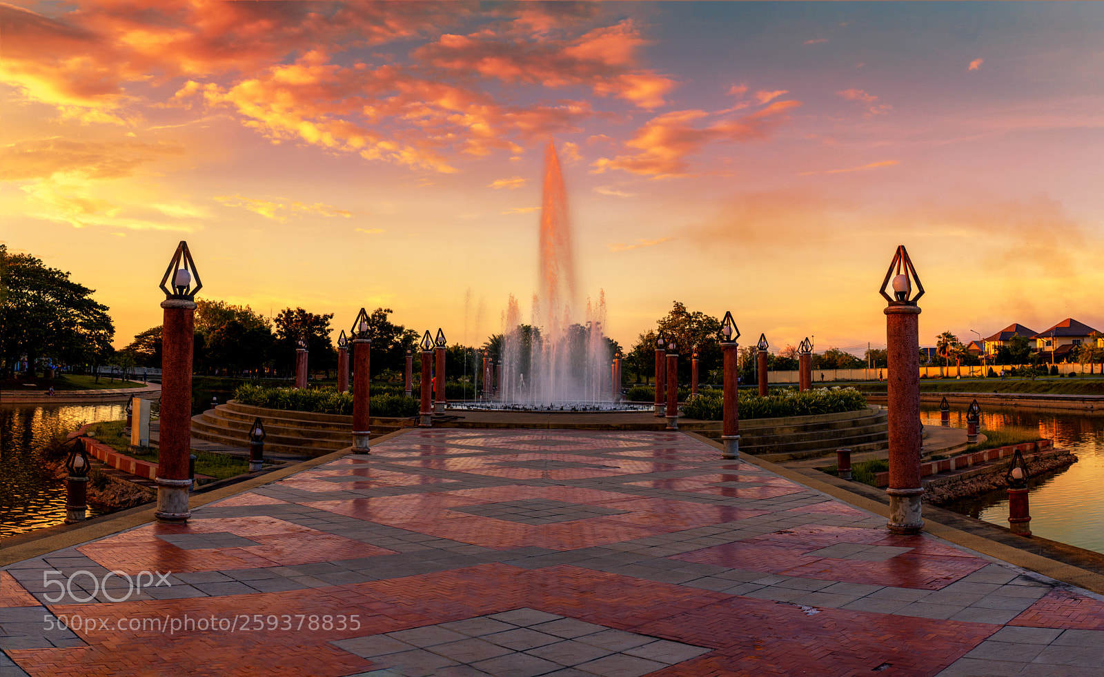 Nikon D810 sample photo. Chaloem phra kiat park photography