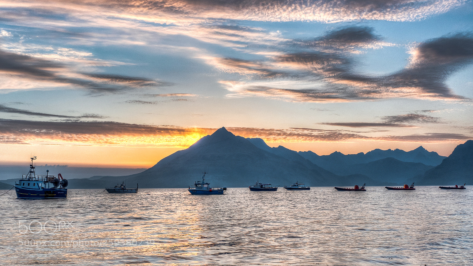 Olympus OM-D E-M5 II sample photo. Visiting scotland - sunset photography