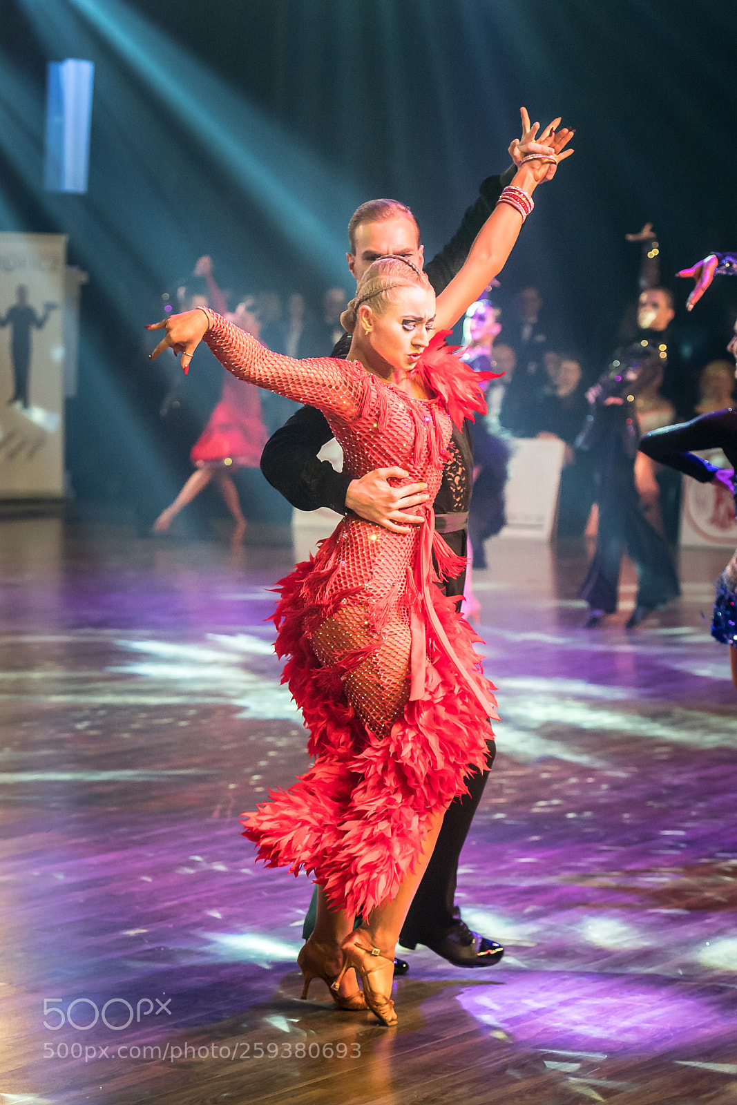 Nikon D5 sample photo. Dancers dancing latin dance photography