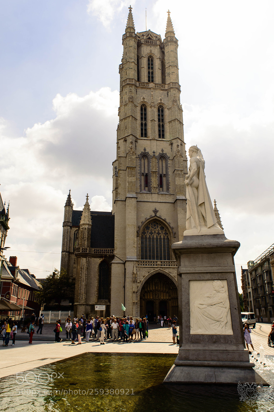 Nikon D3200 sample photo. The saint bavo cathedral photography