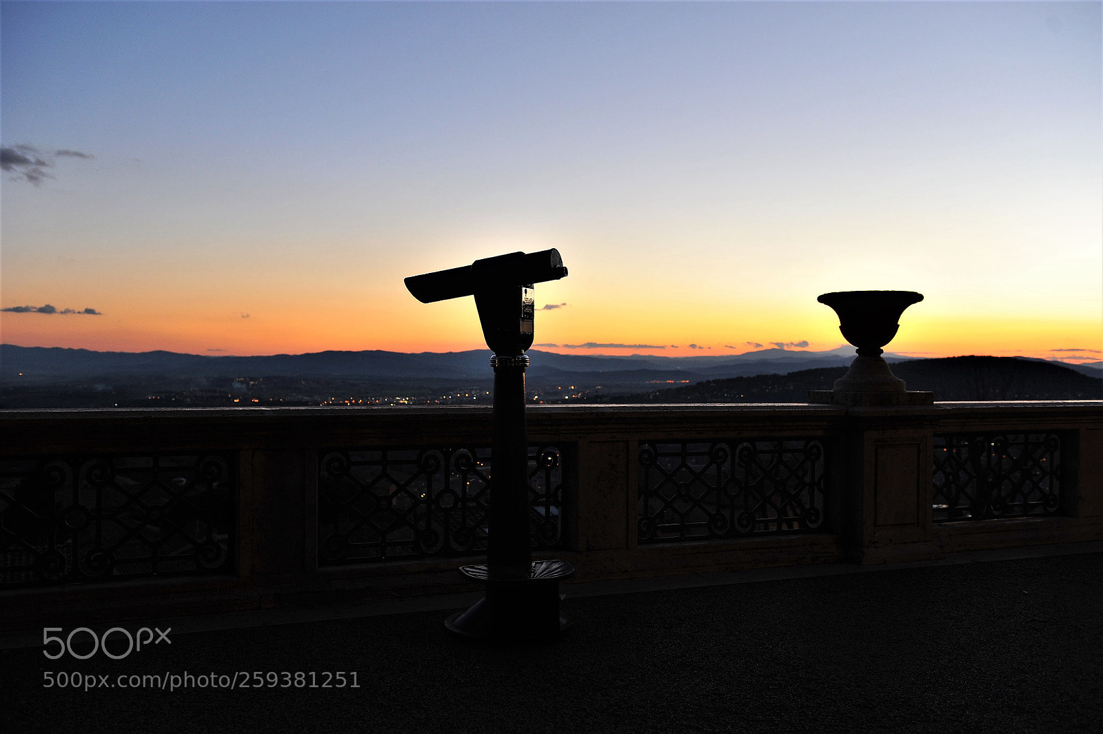 Nikon D700 sample photo. Tramonto a perugia photography