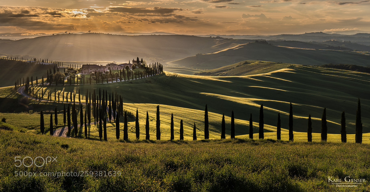 Nikon D750 sample photo. Tuscany sunset photography