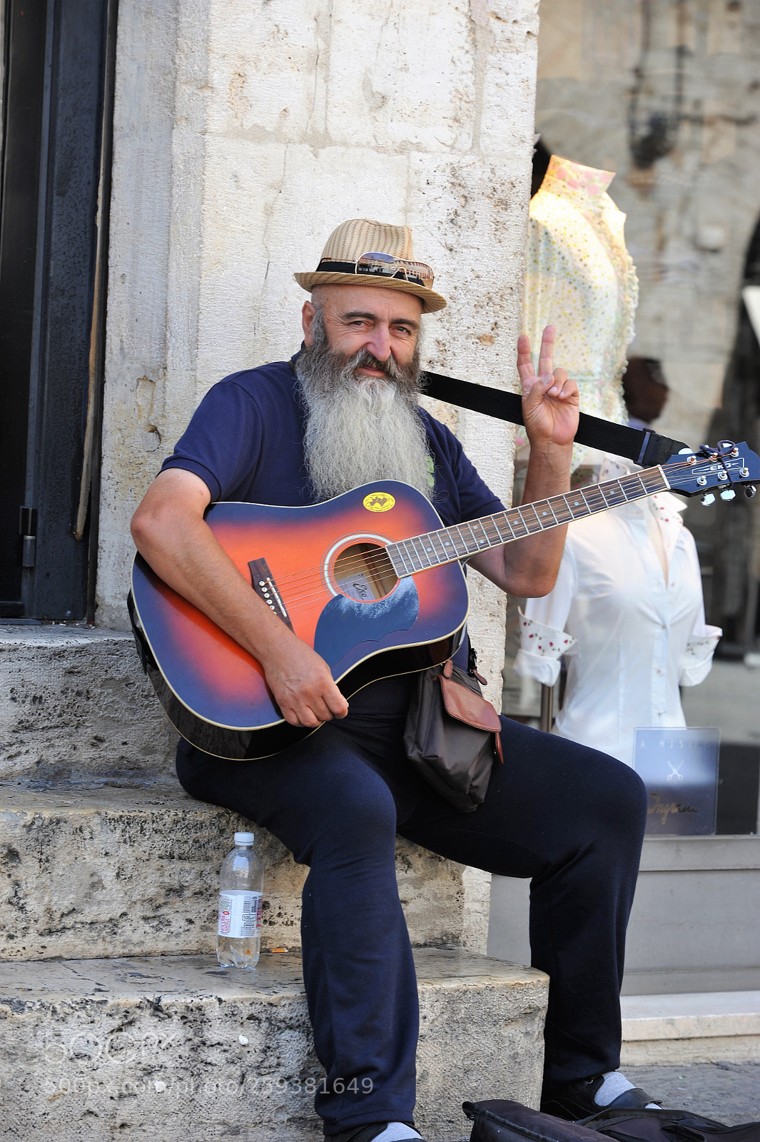 Nikon D700 sample photo. Artista di strada photography