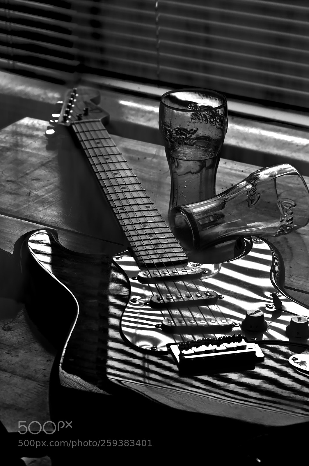 Nikon D3100 sample photo. Guitar photography