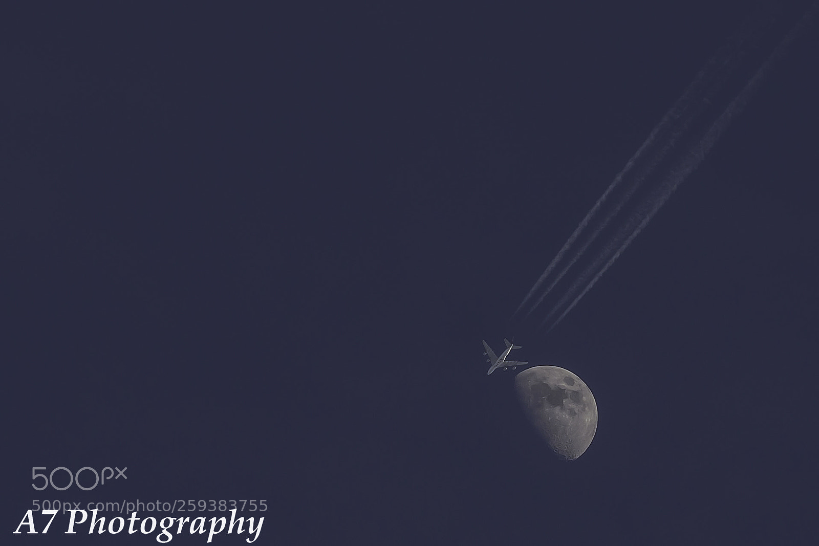 Sony a6500 sample photo. Moon photography