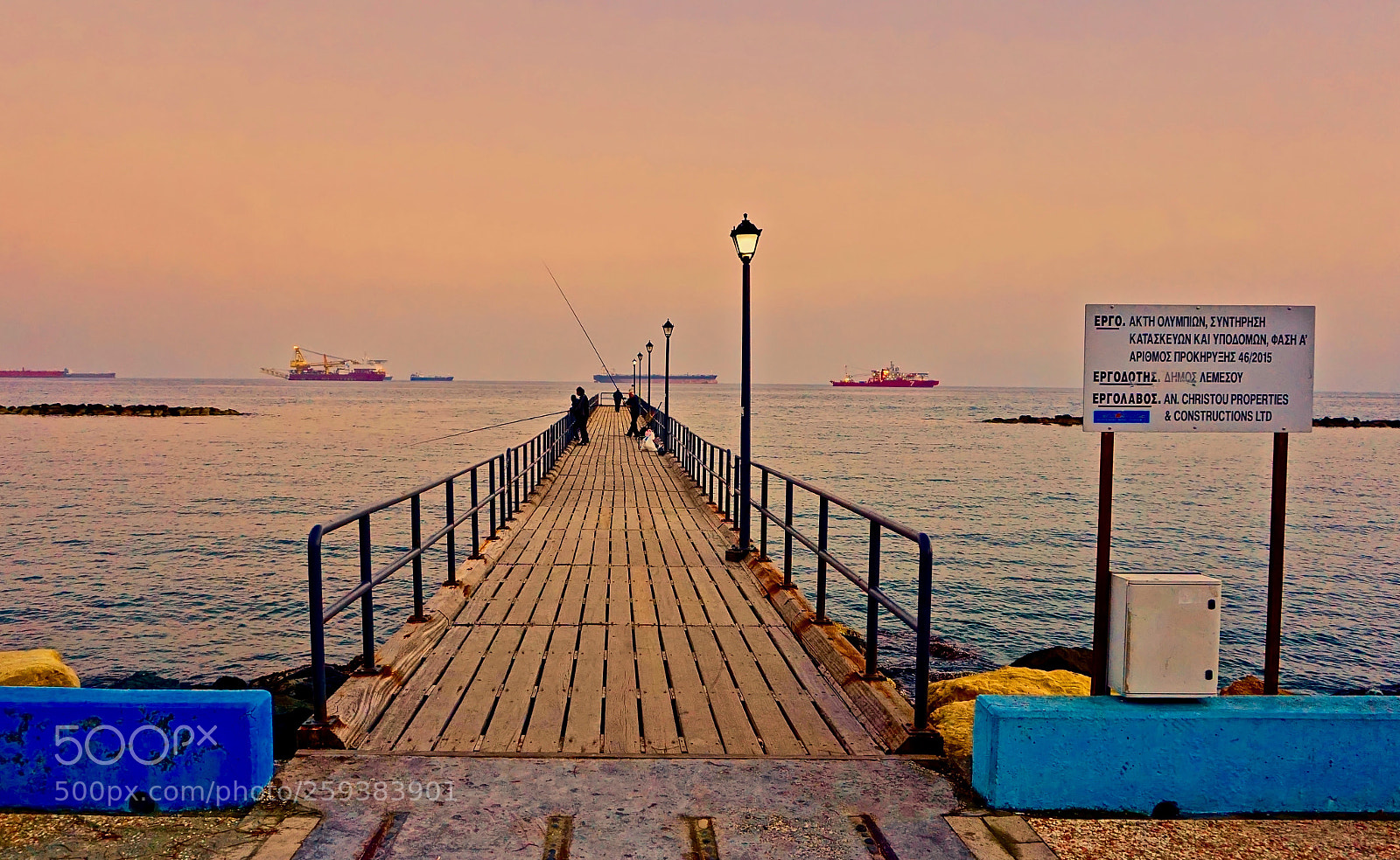 Sony a6000 sample photo. Twilight hour fishing photography