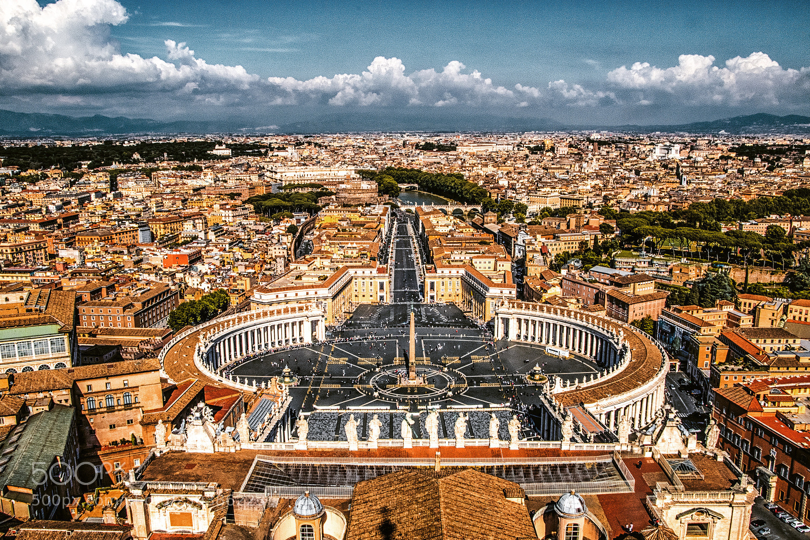 Canon EOS 7D Mark II sample photo. Piazza san pietro photography